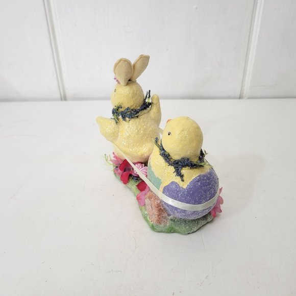 Vintage Ceramic Easter Chicks Figurine - Picture 6 of 6